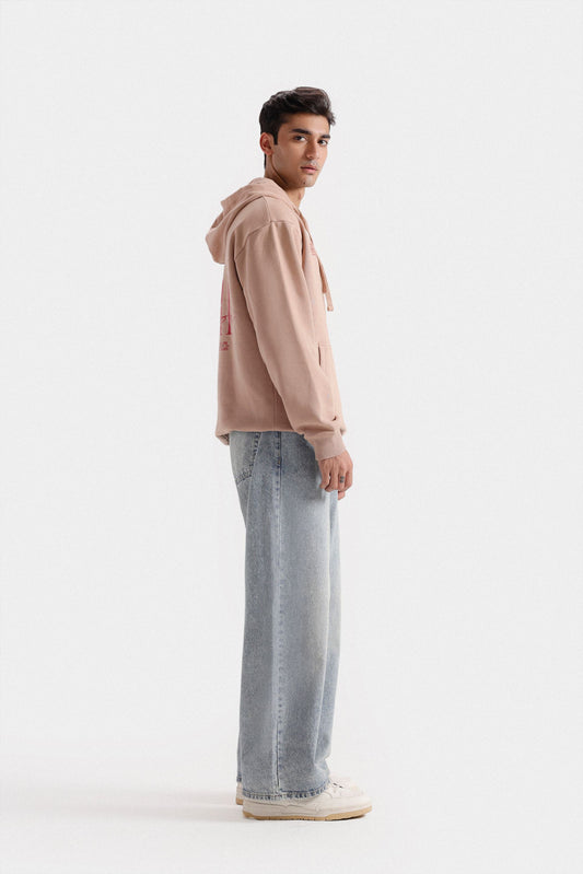 Pink Graphic Hoodie