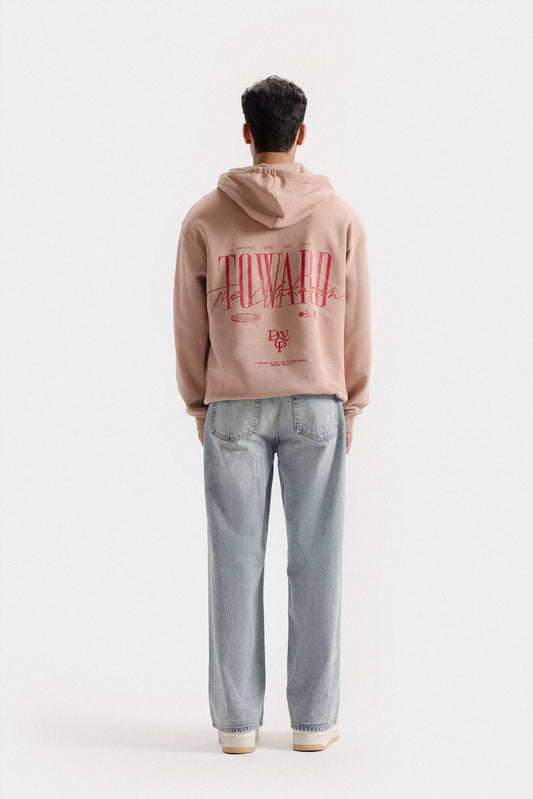 Pink Graphic Hoodie